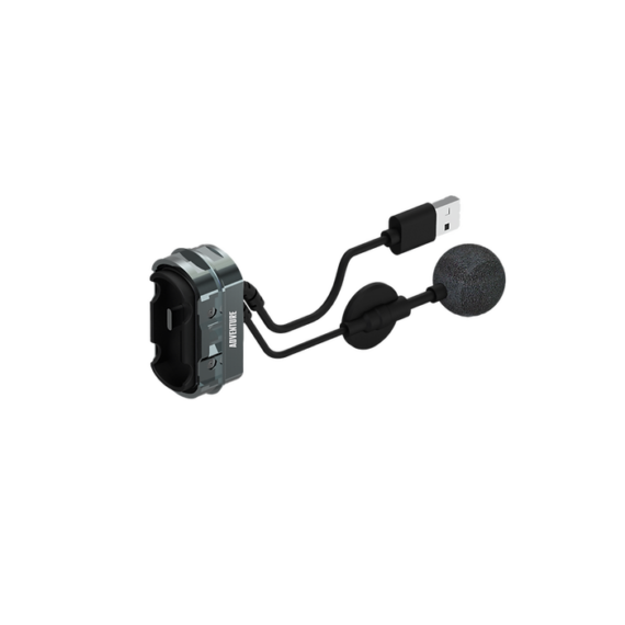 Innovv H5 USB adapter külső mikrofonnal